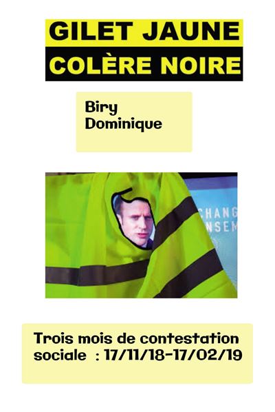 Gilet jaune colere noire