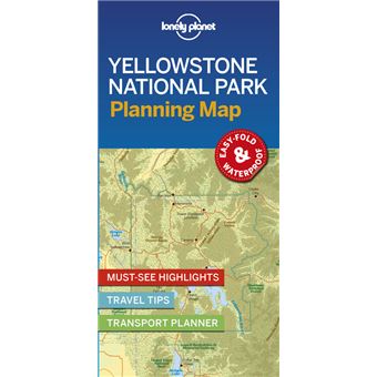 Lonely Planet Yellowstone National Park Planning Map - 1