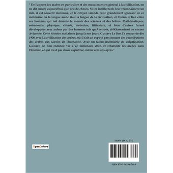 La civilisation des Arabes
