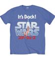 T-Shirt Unisex Star Wars It's Back Japonais Bleu