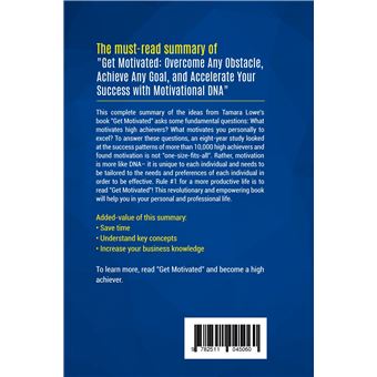 Summary: Get Motivated