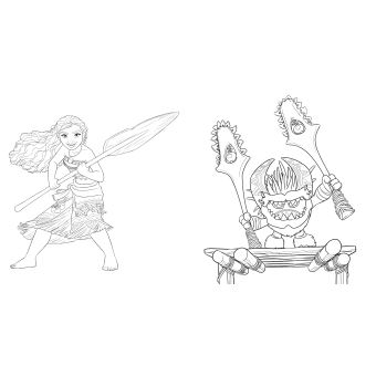 VAIANA - Mon P'tit Colo - Disney