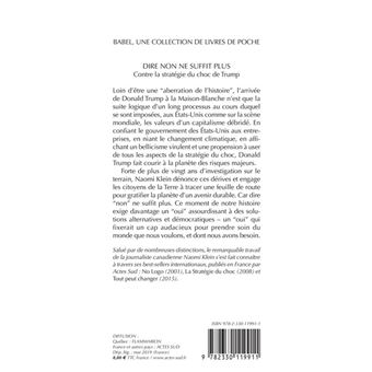 Dire non ne suffit plus