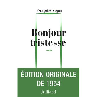 Bonjour Tristesse - éd. Originale Edition Originale - Broché ...