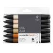 Set de 6 feutres Brushmarker Winsor & Newton Tons Chair