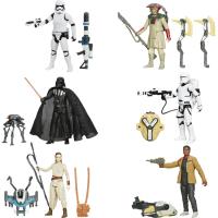 7 Figurines en carton à poser Star Wars personnages les méchants de  l'empire Hauteur 28 CM