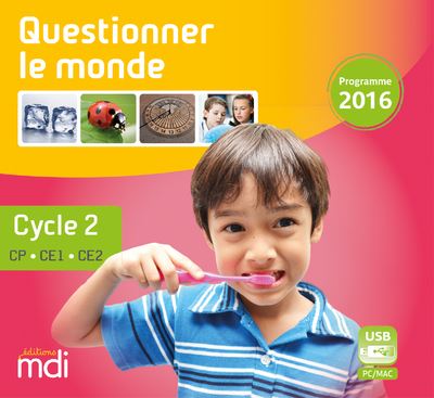 Questionner le monde - clé USB cycle 2 - 2019 - Didier Lores - Coffret