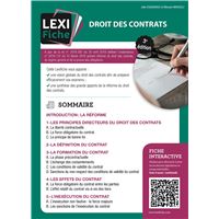 Droit des contrats