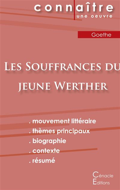 Fiche de lecture Les souffrances du jeune Werther
