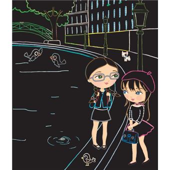 Minimiki - Ma pochette cartes à gratter et à colorier - Emma en France