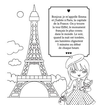 Minimiki - Ma pochette cartes à gratter et à colorier - Emma en France