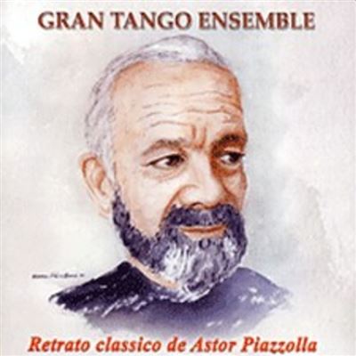 Retrato classico de Astor Piazzolla