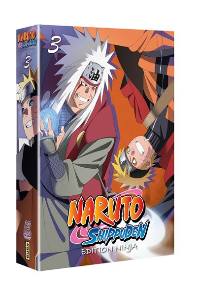 Coffret Naruto Shippuden Edition Ninja 3 DVD