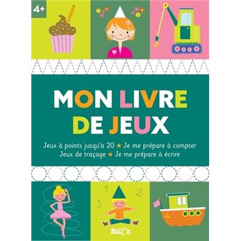 Mon livre de jeux 4+ (jusqu'à 20)