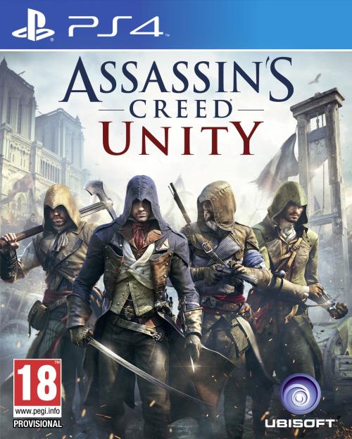 Pochette avant du jeu Assassin's Creed Unity PS4