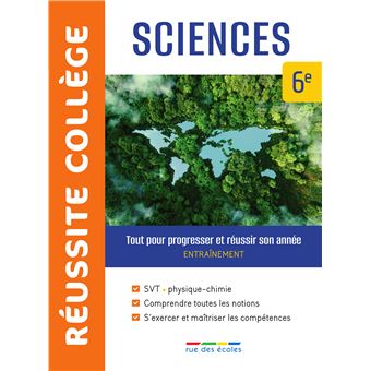 Réussite collège sciences 6e