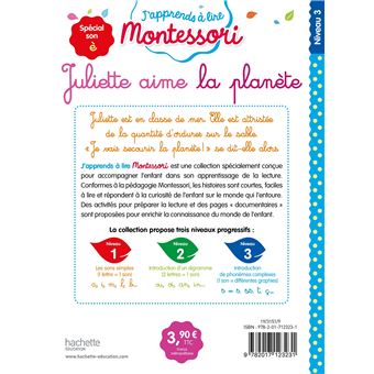 Juliette aime la planète (son è), niveau 3 - J'apprends à lire Montessori
