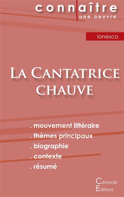 Fiche de lecture La cantatrice chauve
