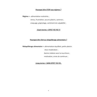 Cahier de bord de votre rééquilibrage alimentaire