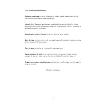 Cahier de bord de votre rééquilibrage alimentaire