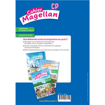 Magellan Questionner le temps et l'espace CP - Ed. 2022 - cahier de l'élève