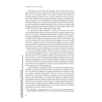 L'émission de billets de banque