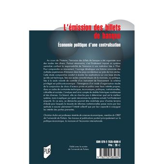L'émission de billets de banque