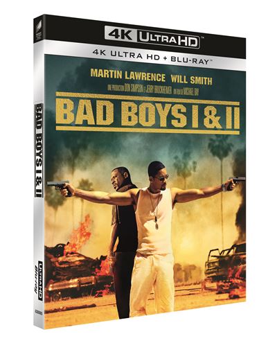 Coffret Bad Boys 1 et 2 Blu-ray 4K Ultra HD