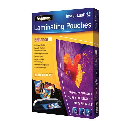 Pochettes Fellowes ImageLast A4 80 microns
