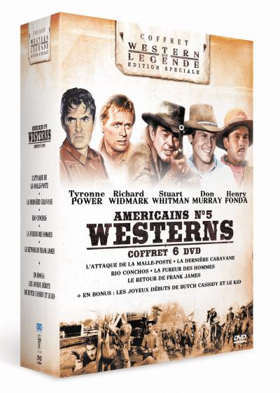 L'Attaque de la malle-poste - La dernière caravane - Rio conchos - Coffret