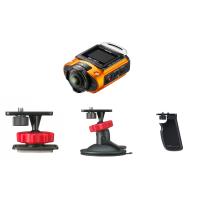 Ricoh WG-M2 Actiion Camera Oranje + O-CM1471 Plat Houder + O-CM1473 Zuignap Houder + O-MA1531 Handgreep