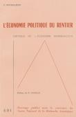 Economie politique du rentier