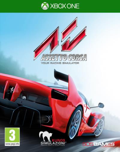 Pochette avant du jeu Assetto Corsa Xbox One