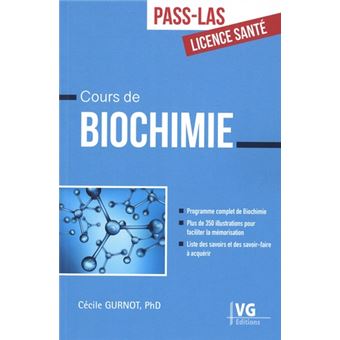 Cours de biochimie