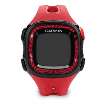 Montre GPS Garmin Forerunner 15 Rouge et noire Large Montre connectee Achat prix fnac