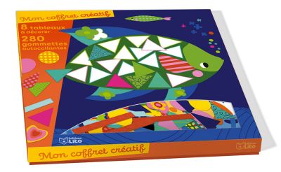 La mer mon coffret creatif en gommettes