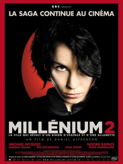 Millénium 2 : La Fille qui rêvait d'un bidon d'essence et d'une allumette DVD