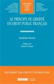 Le principe de liberté en droit public français