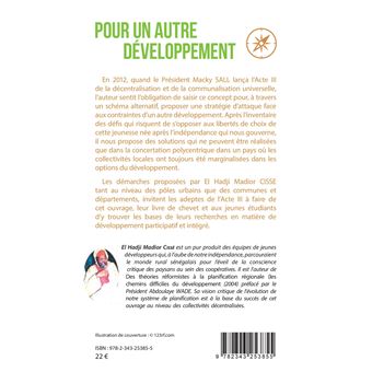 Pour un autre développement