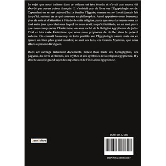 Isis dévoilée ou l'égyptologie sacrée