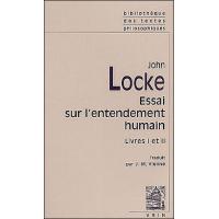 Essai sur l'entendement humain - broché - John Locke, Jean