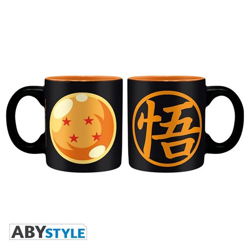 Set 2 mini-mugs Dragon Ball Z Bouble de cristal et Kame 110 ml