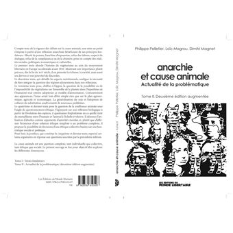 Anarchie et cause animale T02 Réédition augmentée