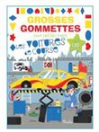 Les voitures de course - Grosses gommettes pour petites mains