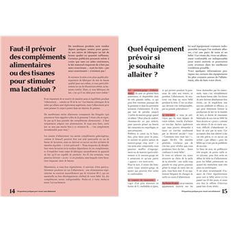 Un allaitement réussi et serein en 101 questions-réponses