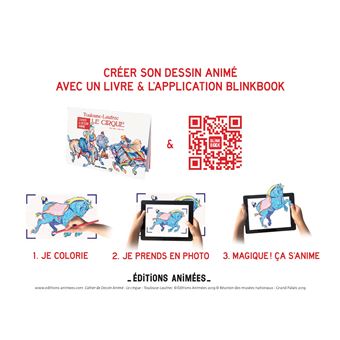 Cahier de dessin animé - Le cirque - Toulouse Lautrec