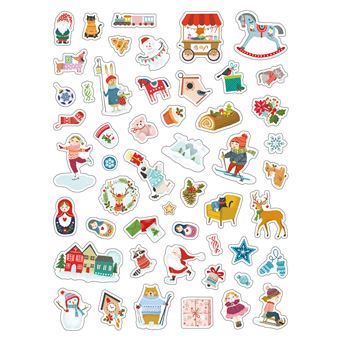 250 autocollants - Bel Hiver