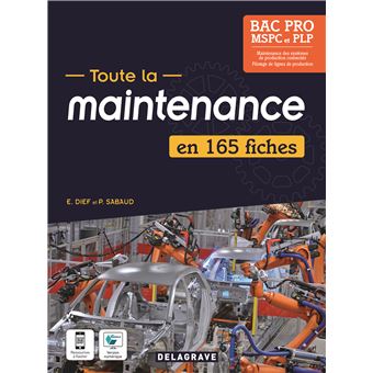 Toute la maintenance en 165 fiches (2022) - Manuel élève