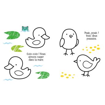 Le printemps - Mes petits coloriages Usborne