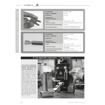 Le Guide pratique de la métrologie à l'atelier